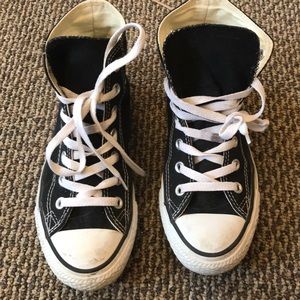 Converse Black High-Tops